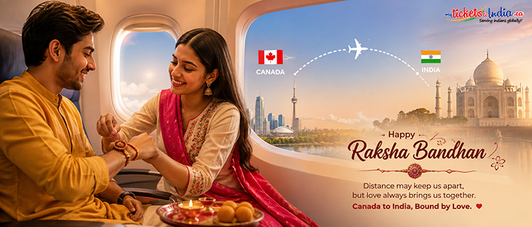Canada to india flight deals offer by myticketstoindia