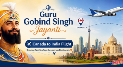 Guru Gobind Singh Jayanti Canada date and flights to Punjab